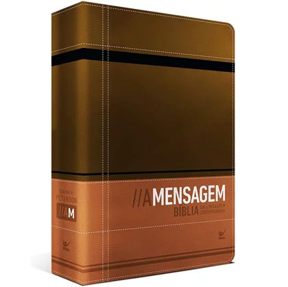 Biblia A MENSAGEM - Capa Luxo Marron