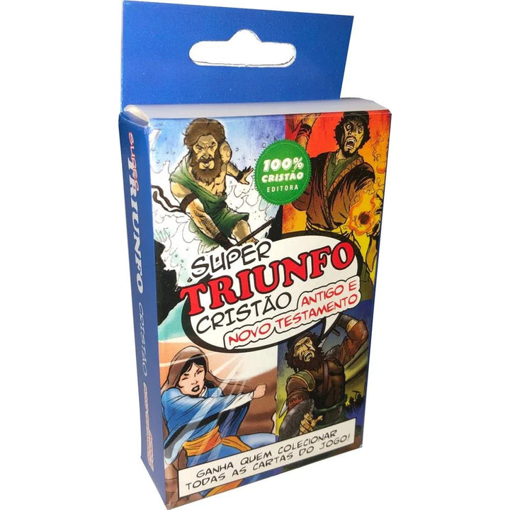 Super Triunfo Cristão (AT e NT) História em Quadrinhos + Jogo de Cartas